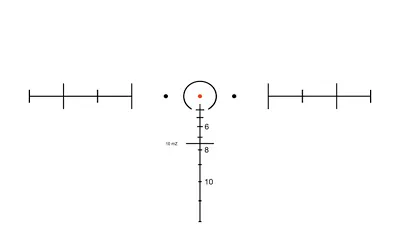 Trijicon ACOG 6x48 BAC Red Horseshoe/Dot Reticle TA648-308H 48MM - View 5