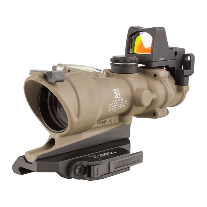 Trijicon ACOG TA31-D-100554 4x32mm .223 Flat Dark Earth 15 oz Crosshair - View 2