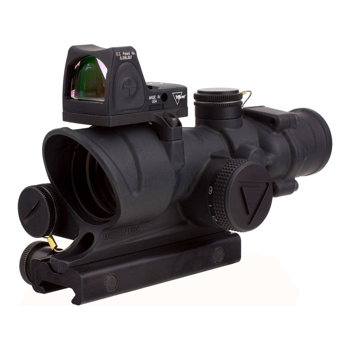 Trijicon TA02 ACOG 4x32mm LED Scope Amber Crosshair .223 w/RM06 RMR - View 2