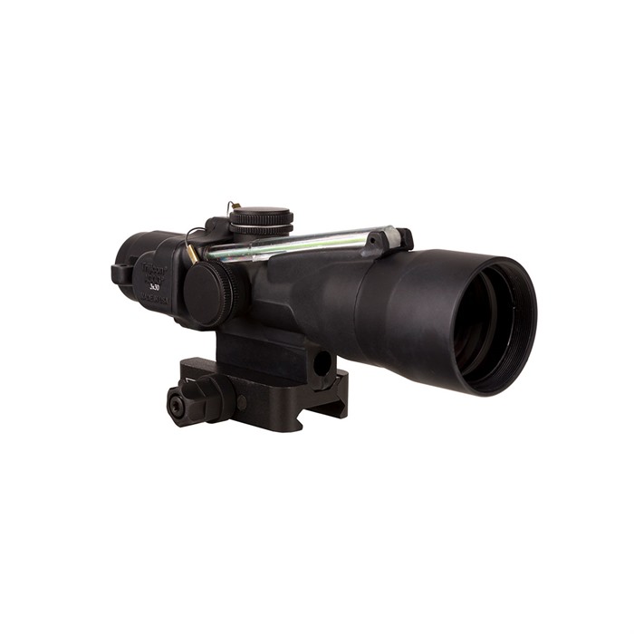 Trijicon TA33 3x30mm Rifle Scope 5.56 NATO Matte Black 9.8 oz Horseshoe Ret - View 2