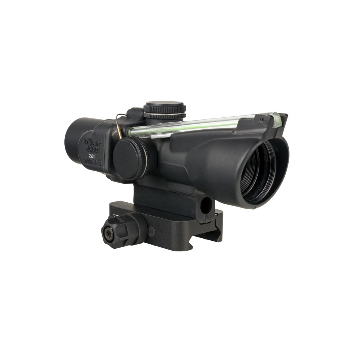 Trijicon ACOG TA47-C-400341 2x20 Green Crosshair Matte Black Scope - View 2