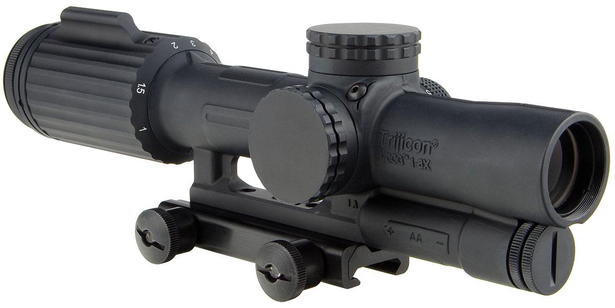Trijicon VCOG 1-6x24mm LED Red Horseshoe Dot .308 175gr 23.2oz - View 2