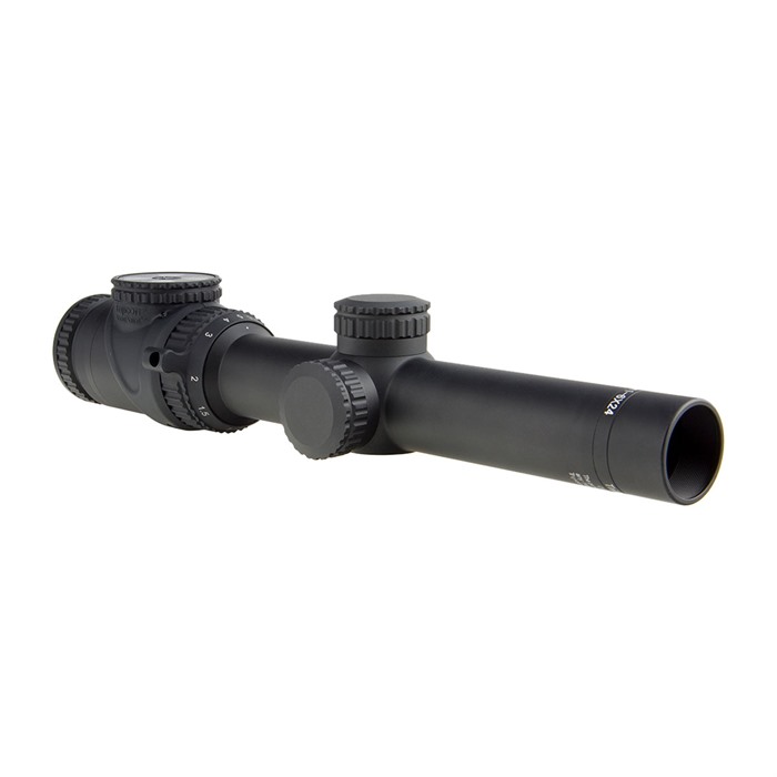Trijicon AccuPoint 1-6x24 Riflescope, Red Triangle Post Reticle, 30mm Tube, Black, TR25-C-200090 - View 2