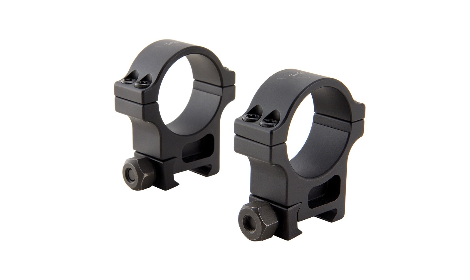 Trijicon AC22003 34mm Rings Black Hard Coat Anodized 1.259in Height - View 2