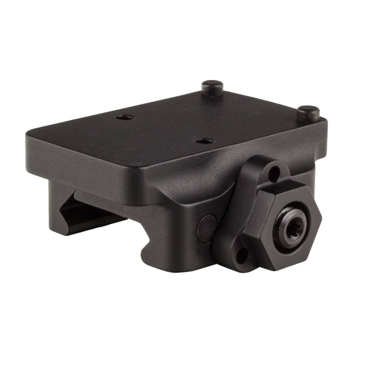 Trijicon AC32077 RMR/SRO Low Weaver Mount, Quick Release, Q-LOC Tech, 7075-T6 Aluminum, Matte Black - View 2
