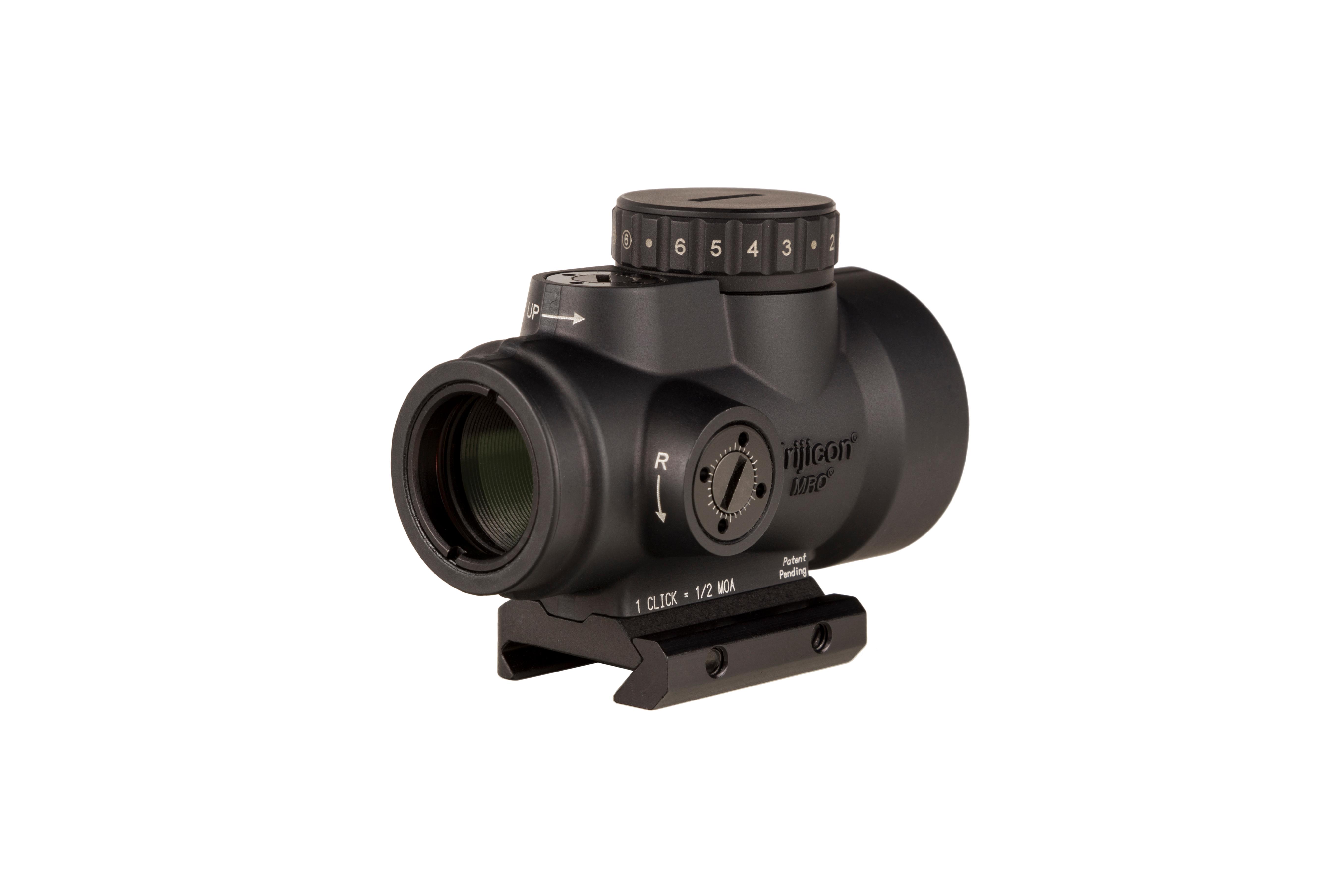 Trijicon MRO HD 1x25mm Red Dot Sight Matte Black 2 MOA 68 MOA Circle - View 2