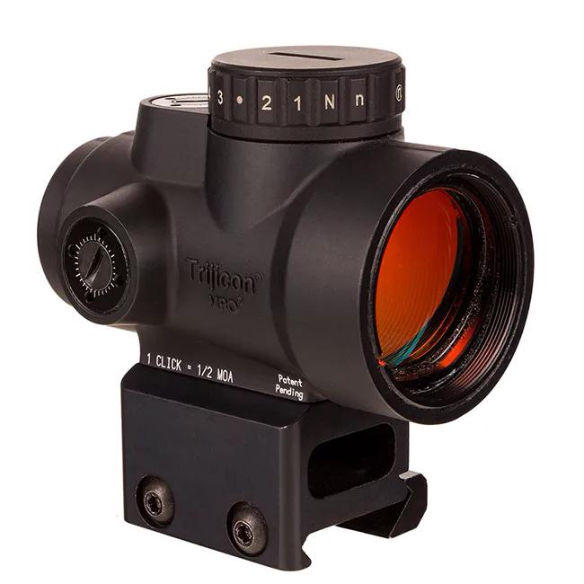 Trijicon MRO HD 1x25mm Red Dot Sight, Adjustable 68 MOA Reticle, Ambidextrous Brightness Control, Waterproof 7075-T6 Housing, Matte Black - View 2