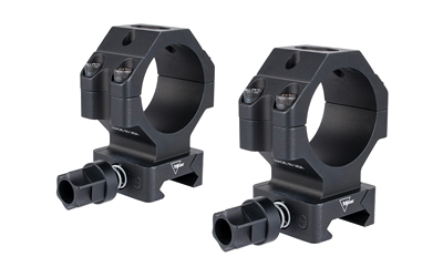 Trijicon AC22070 34mm High Scope Rings - Q-LOC, 6061-T6 Aluminum, Matte Black - View 2