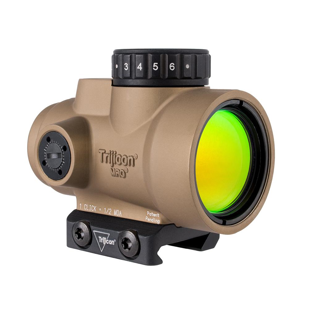 Trijicon MRO SD Coyote Brown 1x25mm 2 MOA Red Dot Low Mount - View 2