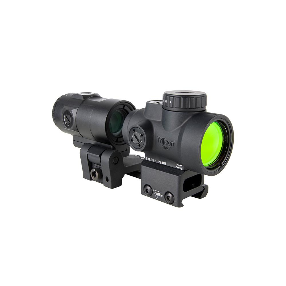Trijicon MRO 2200367 1x25mm Red Dot 2 MOA Black Full Co-Witness Mount - View 2