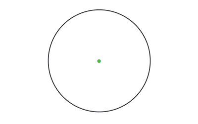 Trijicon 2200331 MRO SD Black 1x25mm 2 MOA Green Dot Reticle Low Mount - View 5