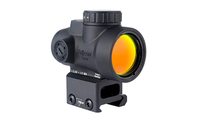 Trijicon 2200332 MRO SD Black 1x25mm 2 MOA Green Dot Reticle Full Co-Witness Mount - View 3