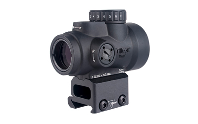 Trijicon 2200332 MRO SD Black 1x25mm 2 MOA Green Dot Reticle Full Co-Witness Mount - View 4