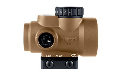 Trijicon 2200347 MRO SD Coyote Tan 1x25mm 2 MOA Green Dot Reticle Low Mount - View 2