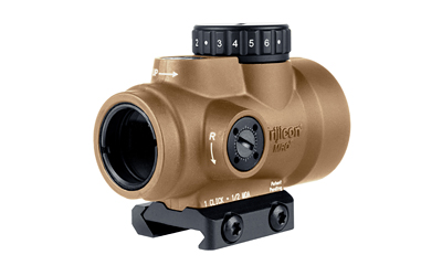 Trijicon 2200347 MRO SD Coyote Tan 1x25mm 2 MOA Green Dot Reticle Low Mount - View 4