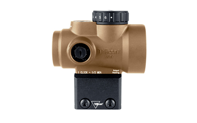 Trijicon 2200349 MRO SD Coyote Tan 1x25mm 2 MOA Green Dot Reticle Lower 1/3 Co-Witness Mount - View 2