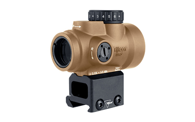 Trijicon 2200349 MRO SD Coyote Tan 1x25mm 2 MOA Green Dot Reticle Lower 1/3 Co-Witness Mount - View 4