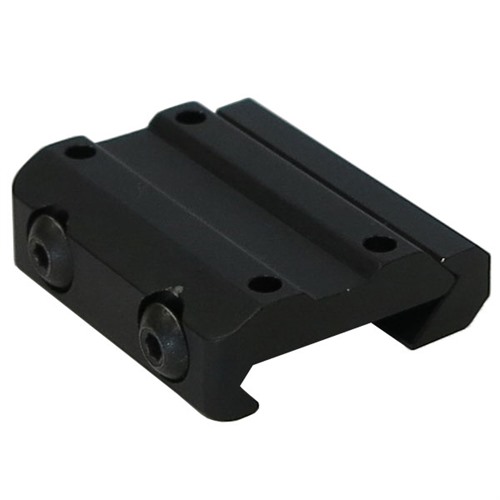 Trijicon AC32067 Quick Release Low Mount Adapter, Black Anodized Aluminum, 1.50" Length, 0.98" Height, BLAC Lever System, VCOG & ACOG Compatible - View 2