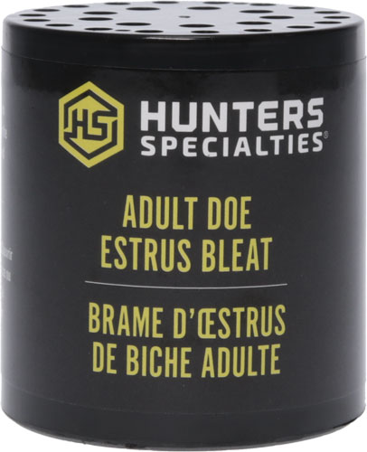 Hunters Specialties 00167 Adult Doe Estrus Can Call Deer Attractant Black - View 2
