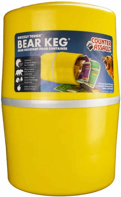 Counter Assault 1506-7058 Bear Keg, 716 Cu In, 3.5 lbs Bear-Resistant Container - View 2