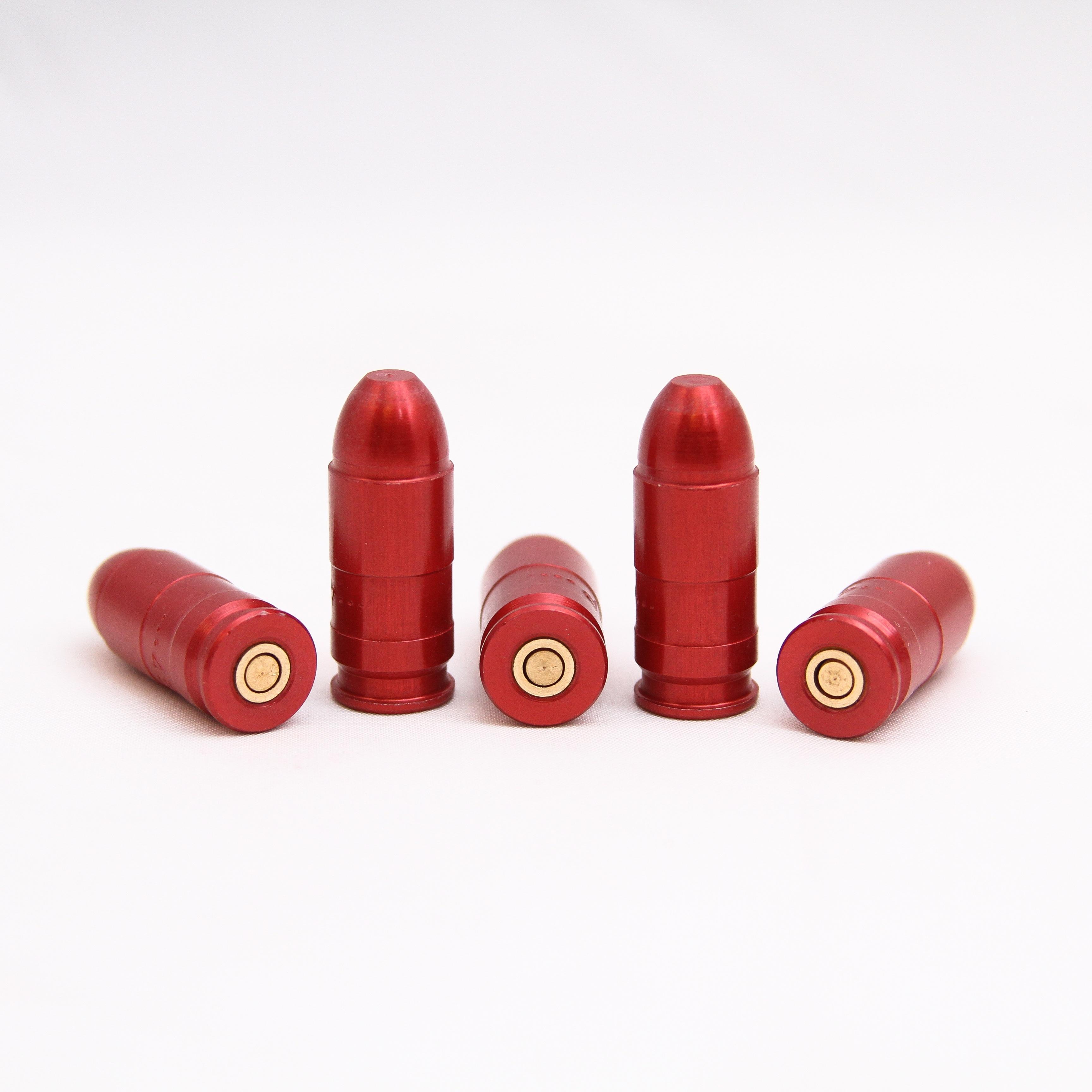 Carlson's 00062 Snap Cap Pistol .45 ACP 5-Pack Aluminum Training Tool - View 2