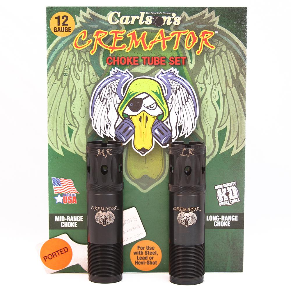 Carlson's Cremator 12 Gauge Choke Tubes, Mid/Long Range, Remington Ported, Waterfowl 2-Pack, Black 11532 - View 2