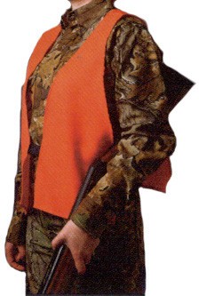 Hunters Specialties Safety Vest Youth Blaze Orange 02001 - View 2