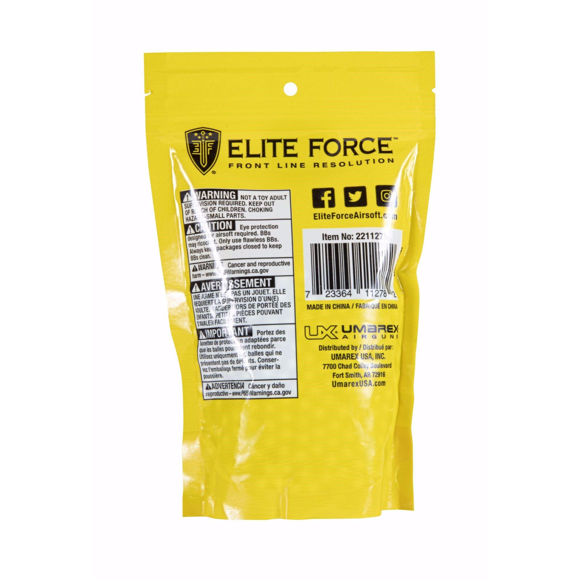 Umarex Elite Force Tracer 6mm BB's .25g Light Green 1000/ct - View 2