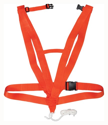 Hunters Specialties Deer Drag Deluxe Harness - HS-02019, Blaze Orange - View 2