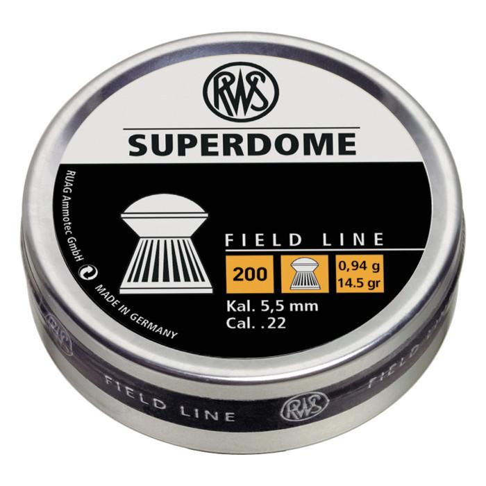 Umarex RWS Superdome .22 Caliber 14.5 Grains 200 Count Domed Pellets - View 2
