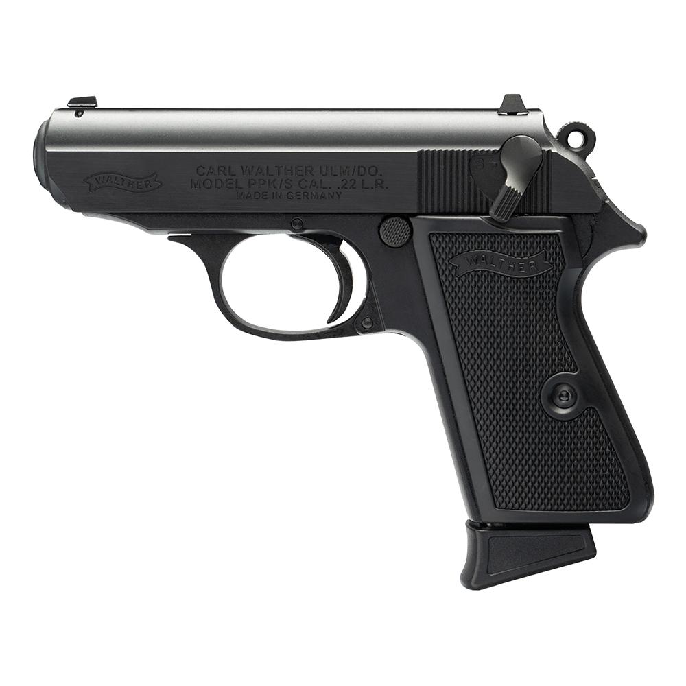 Walther PPK/S .22 LR 3.3 in Black 10 Rds Double Action Pistol - View 2