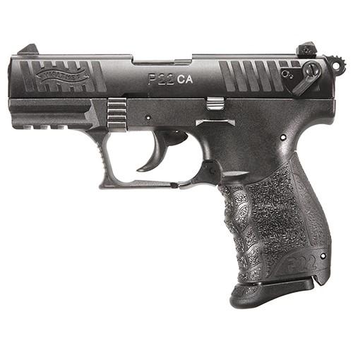 Walther P22-CA .22LR 3.42in 10rd Black DAO Pistol (5120333) - View 2
