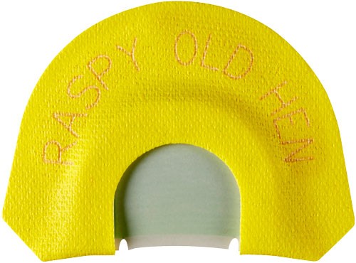 HS Strut 05903 Raspy Old Hen Double Reed Attracts Turkeys Yellow Infinity Latex - View 2