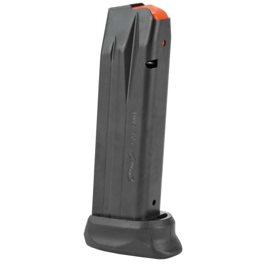 Walther Arms PPQ M1 Classic 9mm Magazine, Blued Steel, 15+2 Capacity, Lever Release, 2796449 - View 2