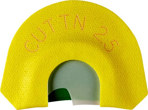HS Strut Cuttn 2.5 Diaphragm Call Double Reed Attracts Turkeys Yellow - View 2