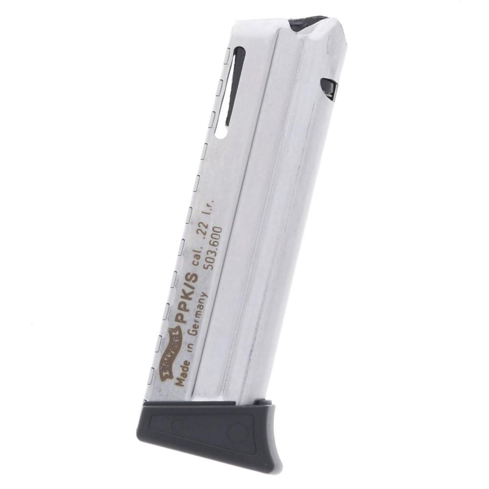 Walther Magazine 22LR 10 Rounds Fits PPK/S Stainless Steel 503-600 - View 2