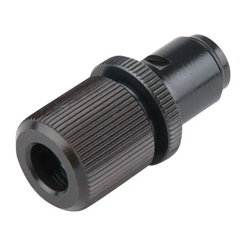 Walther P22 Black Threaded Barrel Adapter, 1/2x28 Threads, Stainless Steel, Model 512105 - View 3