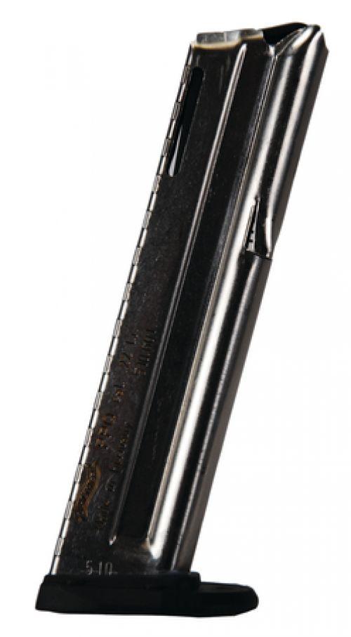 Walther PPQ 22 Long Rifle 10 Round Magazine 4 in Stainless Steel - View 2