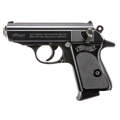 Walther Arms PPK 4796002 Pistol, .380 ACP, 6-Round, 3.3" Barrel, Black Steel Frame, Polymer Grip, DA/SA Action, 22.1oz - View 2