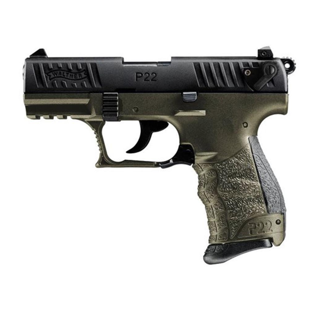Walther Arms 5120715 P22 Q 22 Long Rifle (LR) Single/Double 3.42" 10+1 - View 2