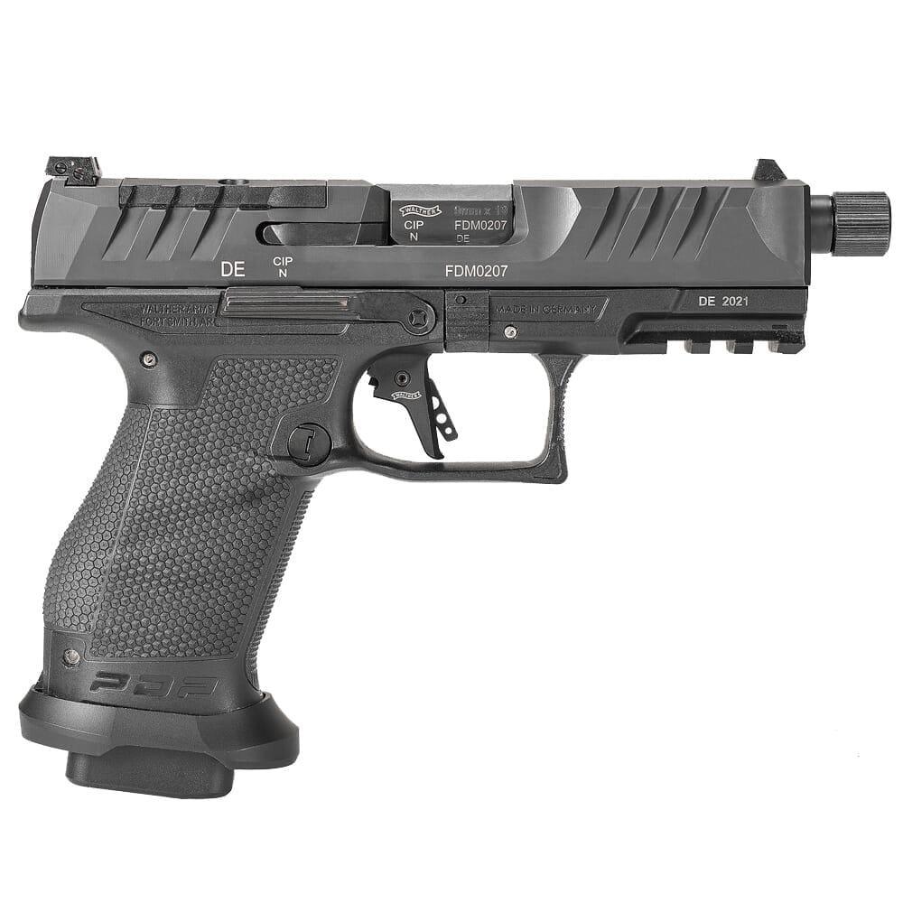 Walther PDP Pro SD Compact 9mm 4.6in Threaded Brl 3x 17rd Mags OR Bk Pistol - View 2