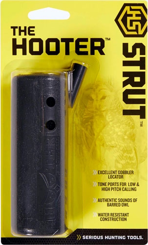 HS Strut 06898 Hooter Locator Call Open Call Attracts Owl Black Plastic - View 2