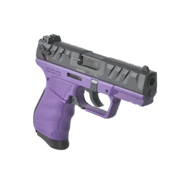 Walther PD380 .380ACP 3.7" Barrel DA/SA Purple Semi-Auto Pistol with 9-Rd Mag - View 2