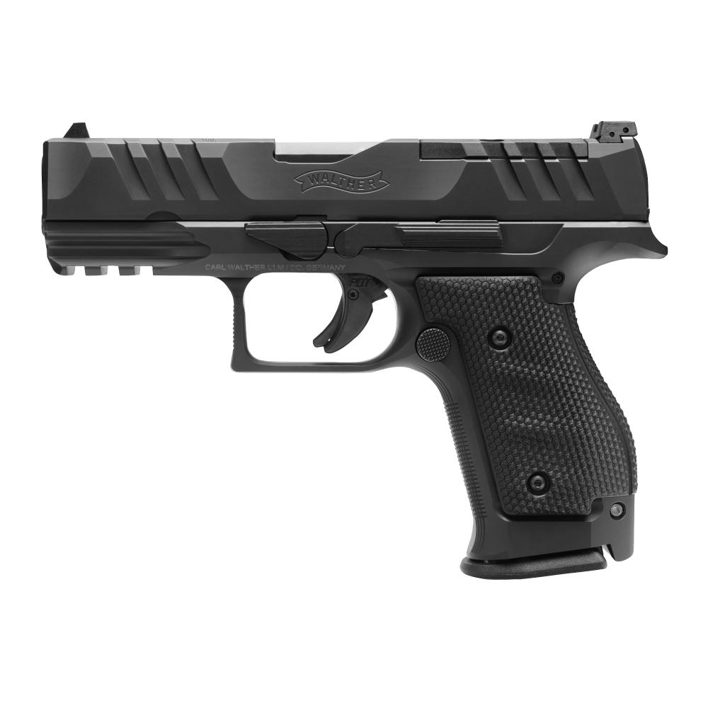 Walther PDP SF Compact 9mm 4-Inch 15-Round Black Steel Pistol - View 2