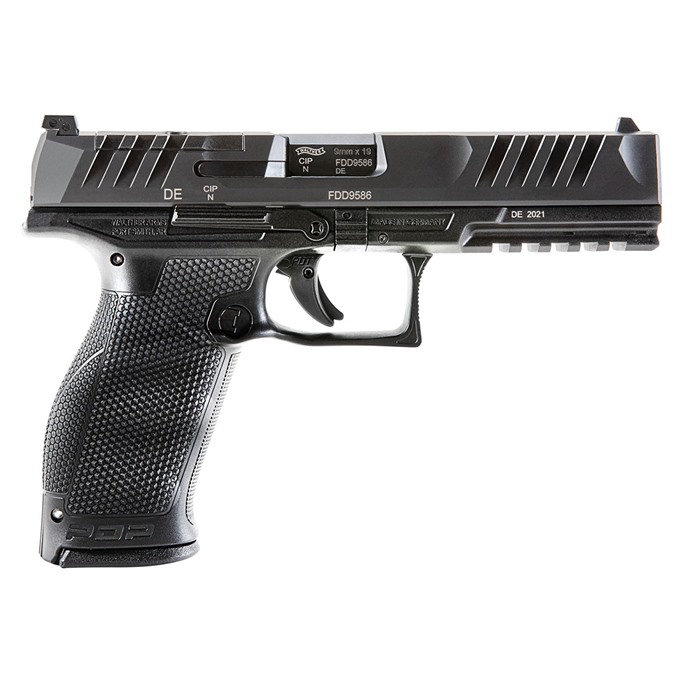 Walther PDP 2880032 9mm 10+1 Pistol 4.5" Black Adjustable Trigger - View 2