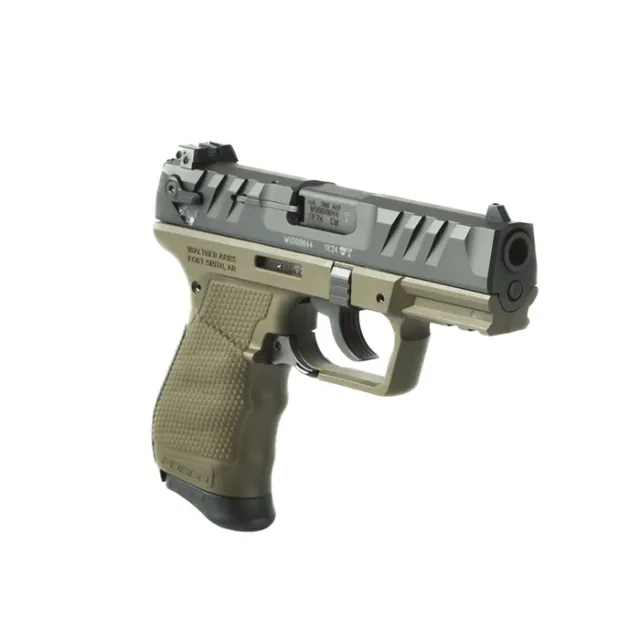 Walther PD380 .380ACP 3.7" Barrel DA/SA Military Green 9-Round Pistol - View 2