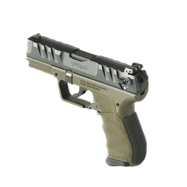 Walther PD380 .380ACP 3.7" Barrel DA/SA Military Green 9-Round Pistol - View 3
