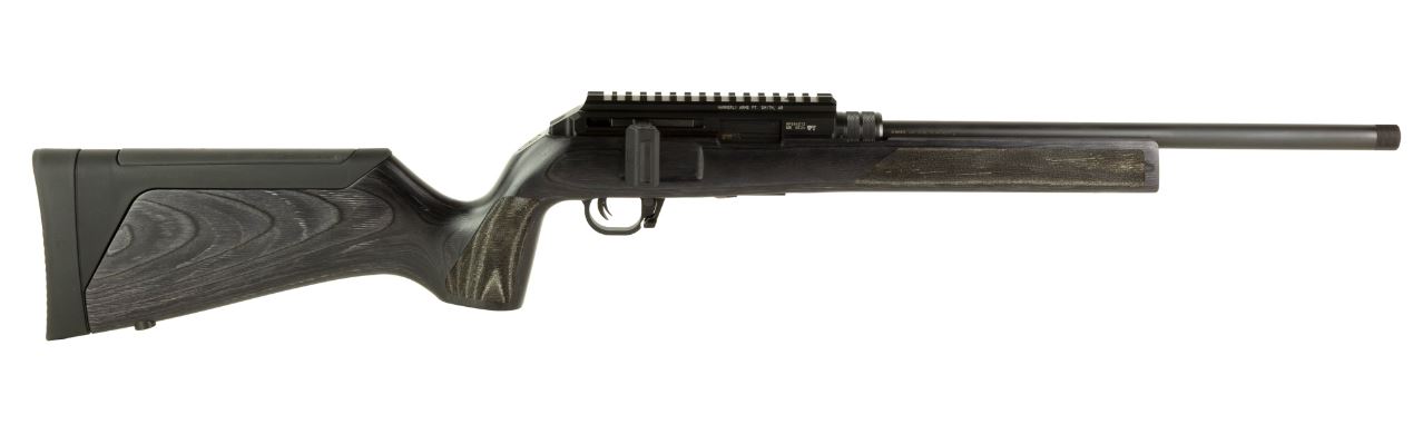 Hammerli Force B1 22 Mag Rifle, Wood, Sports Grey, 9-Round - View 2