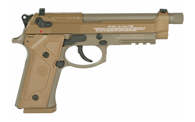 Beretta 2253024 M9A3 .177 Air Pistol, CO2, Semi/Full Auto, Black/FDE - View 3