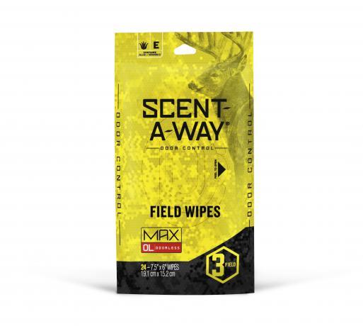 Scent-A-Way Max Odor Control Field Wipes 7.5"x6" 24 Pack - View 2